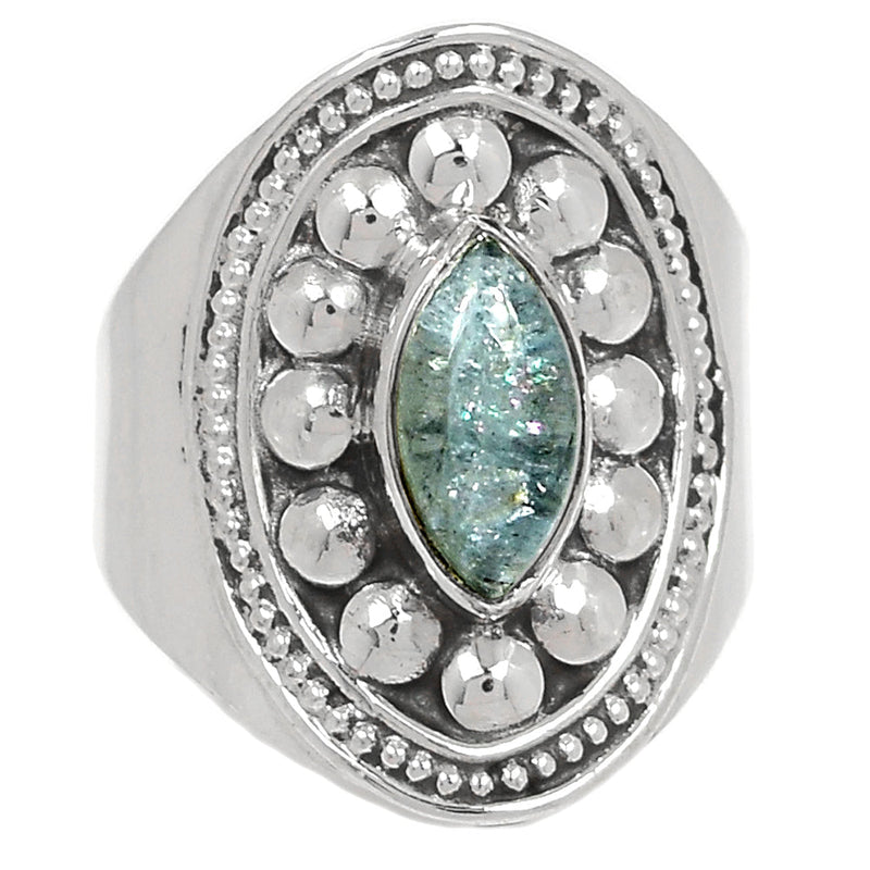 Fine Filigree - Aquamarine Ring - AQMR1567