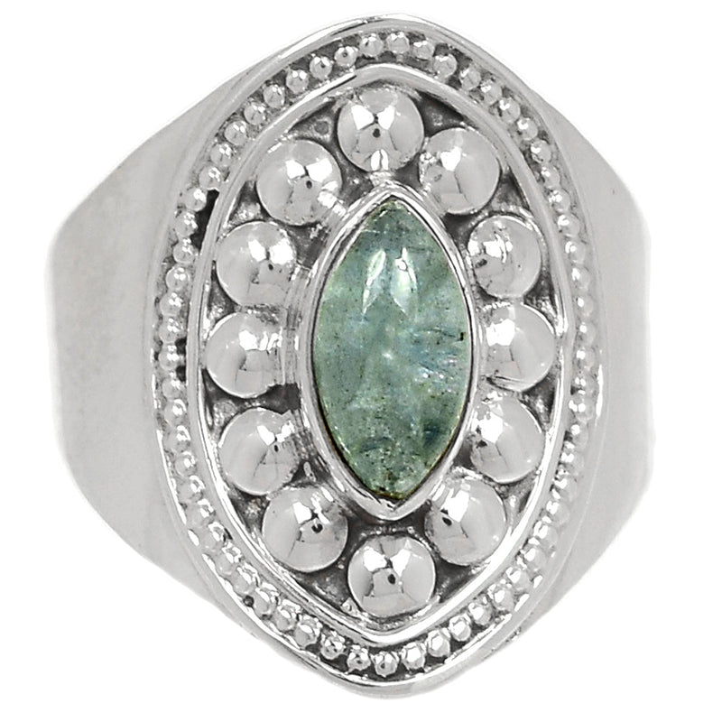 Fine Filigree - Aquamarine Ring - AQMR1579