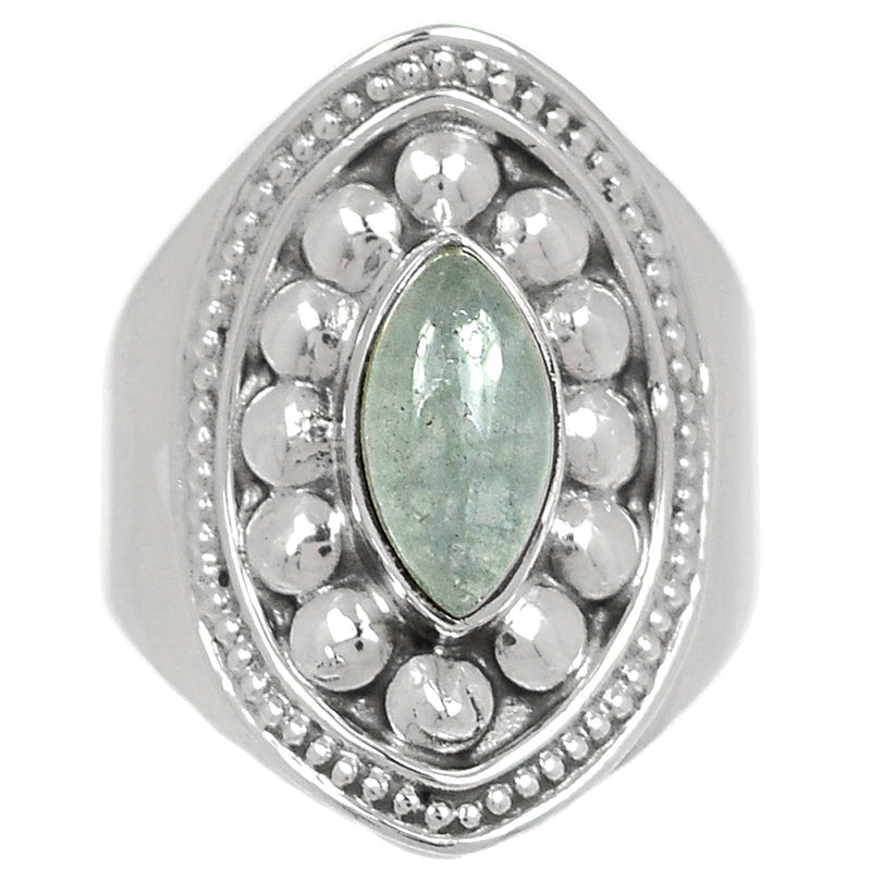 Fine Filigree - Aquamarine Ring - AQMR1583