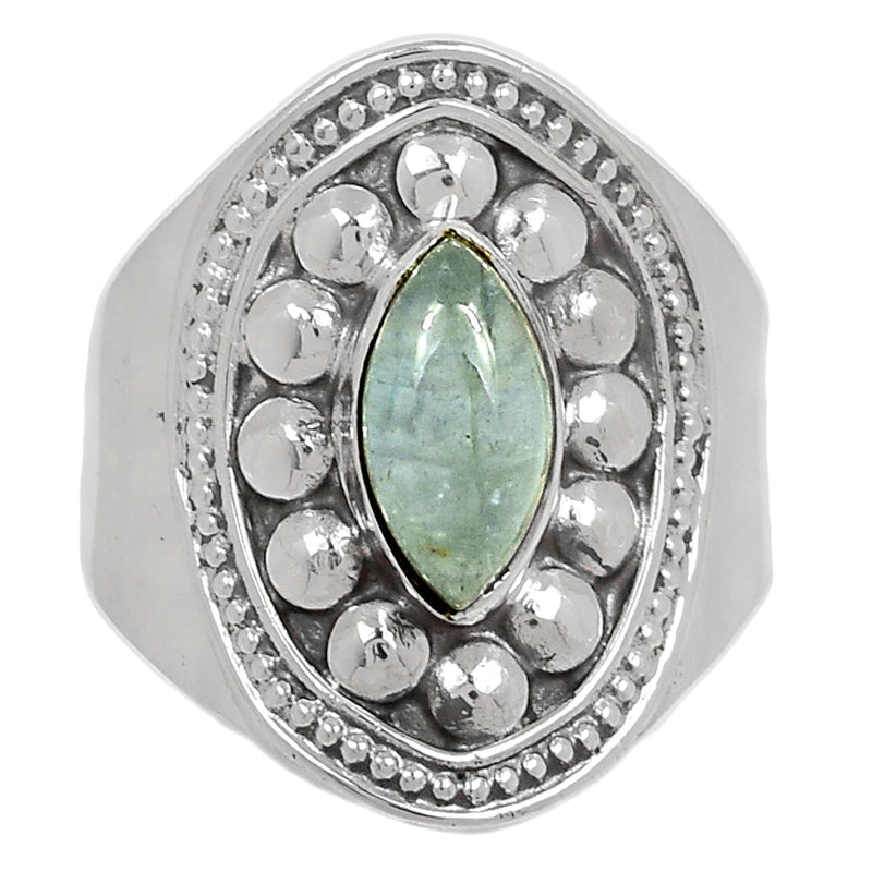 Fine Filigree - Aquamarine Ring - AQMR1586
