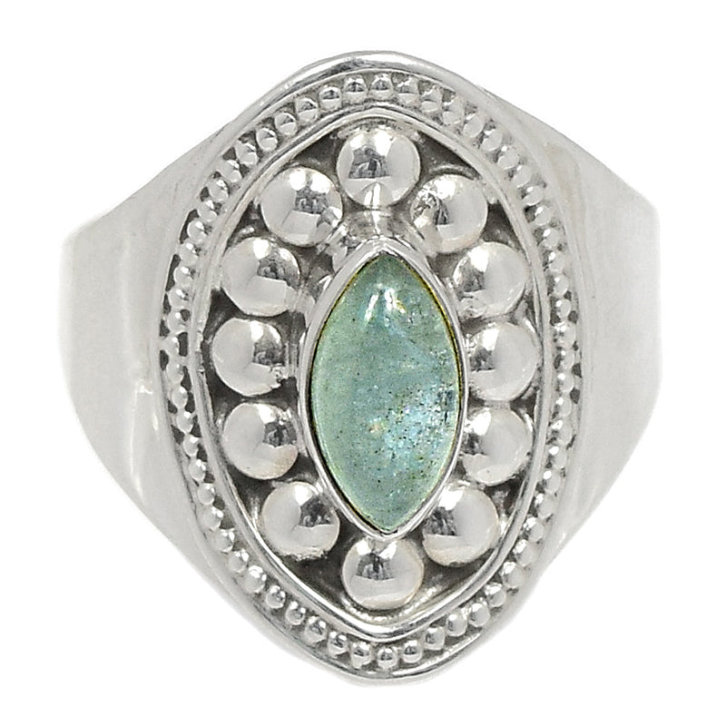 Fine Filigree - Aquamarine Ring - AQMR1594