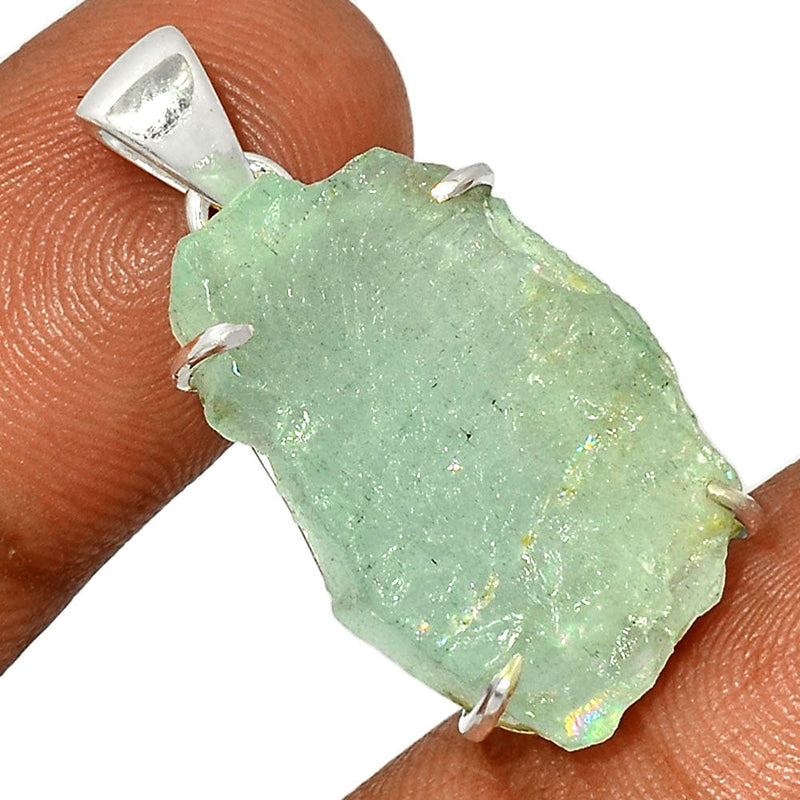 1.3" Claw - Aquamarine Rough Pendants - AQRP790