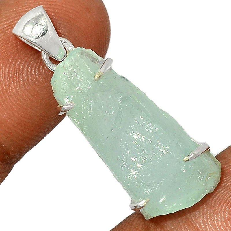 1.5" Claw - Aquamarine Rough Pendants - AQRP800