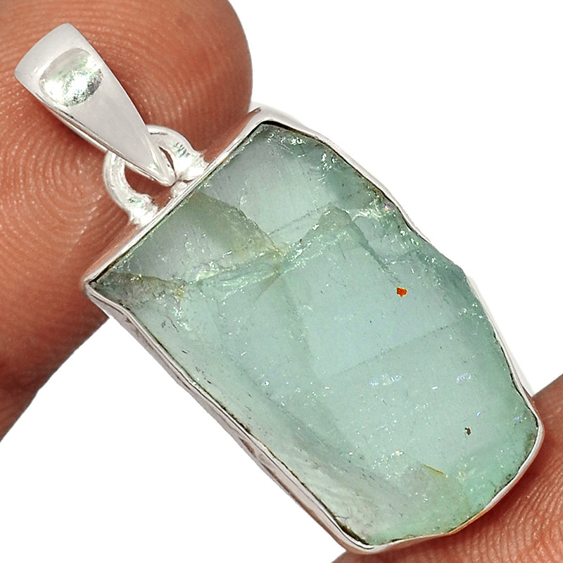 1.6" Aquamarine Rough Pendants - AQRP832