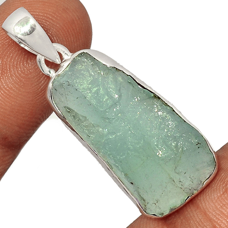 1.7" Aquamarine Rough Pendants - AQRP838