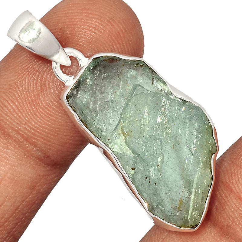 1.7" Aquamarine Rough Pendants - AQRP841