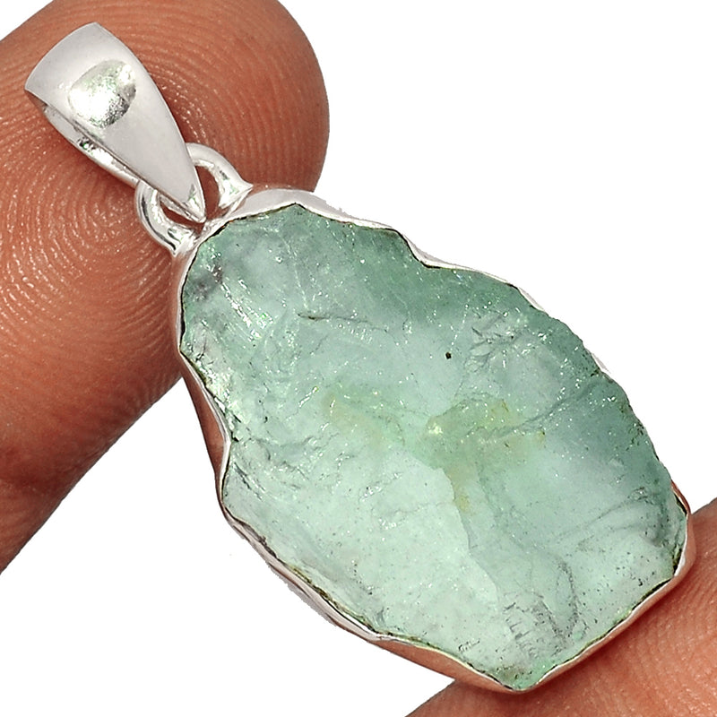 1.6" Aquamarine Rough Pendants - AQRP847