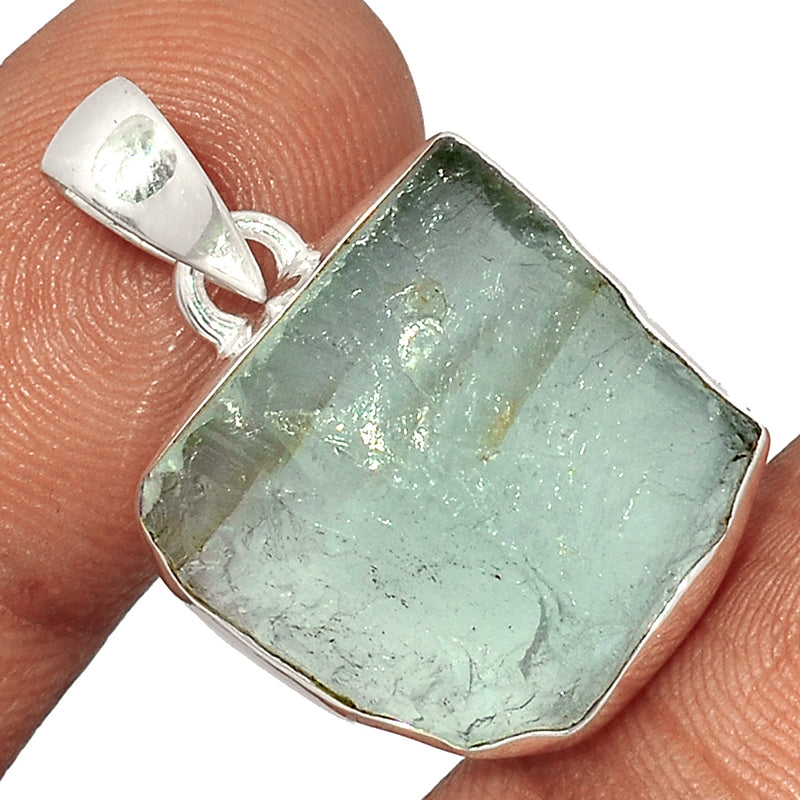 1.2" Aquamarine Rough Pendants - AQRP849