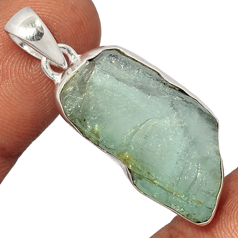 1.7" Aquamarine Rough Pendants - AQRP852