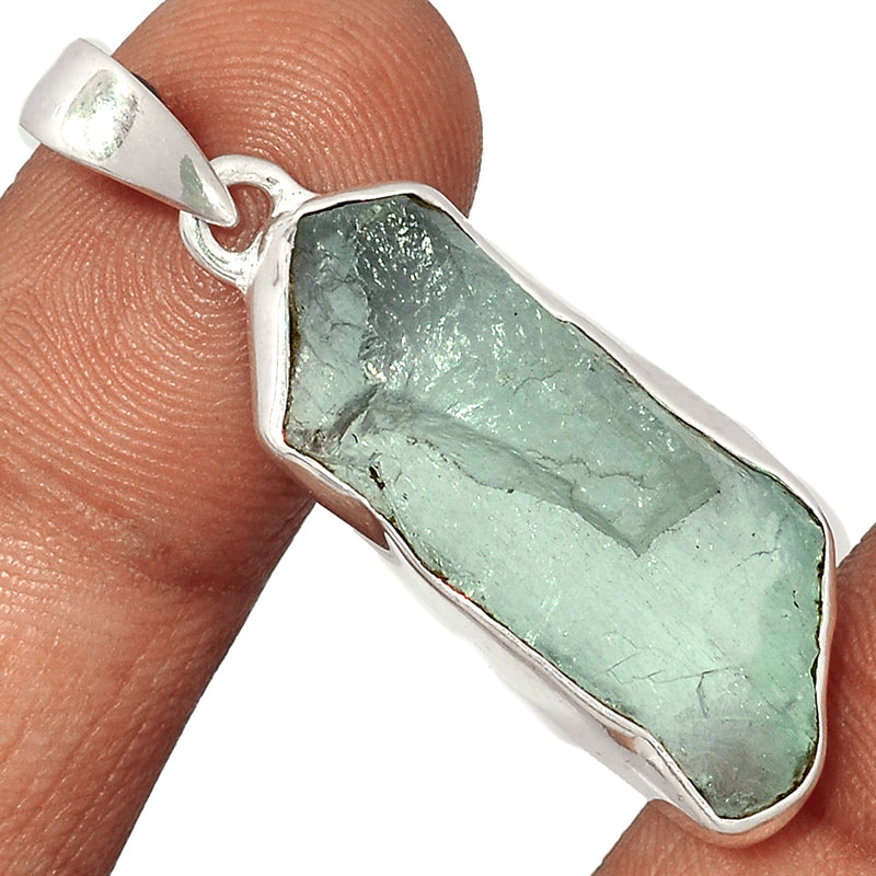 1.7" Aquamarine Rough Pendants - AQRP856