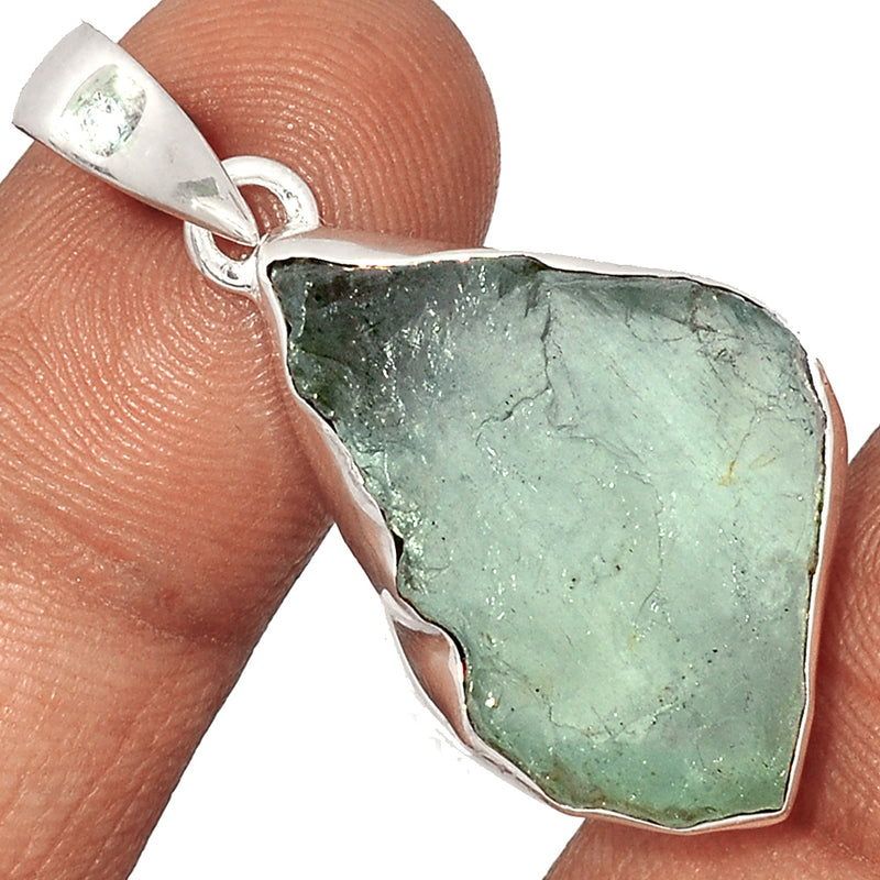 1.6" Aquamarine Rough Pendants - AQRP857