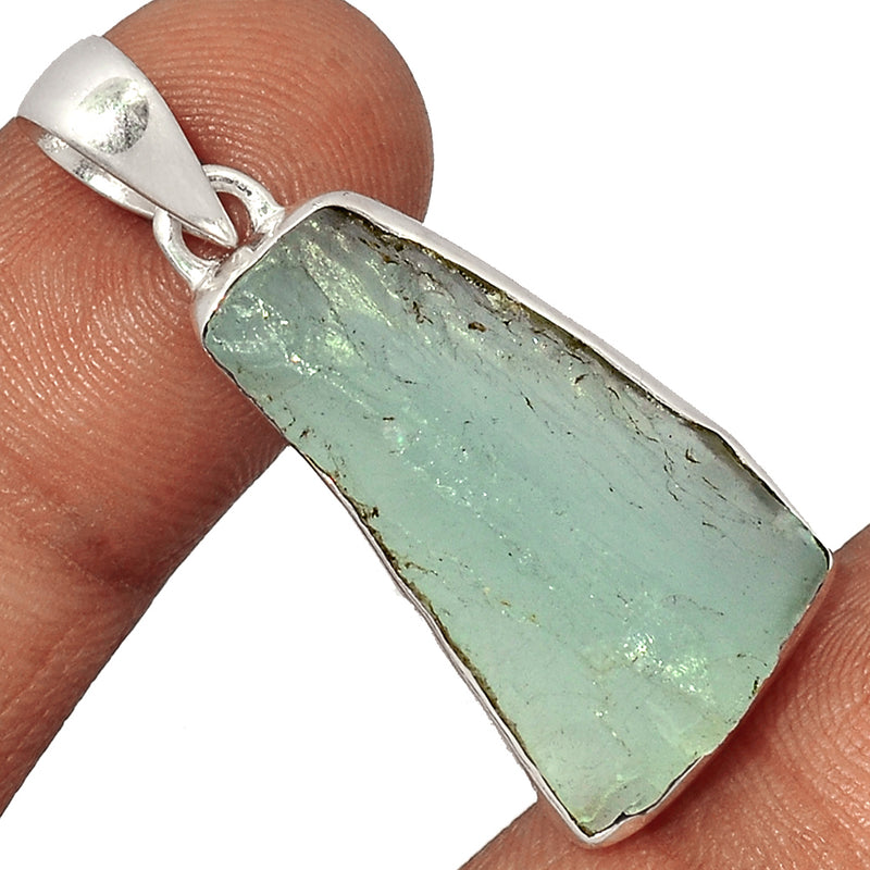 1.7" Aquamarine Rough Pendants - AQRP860