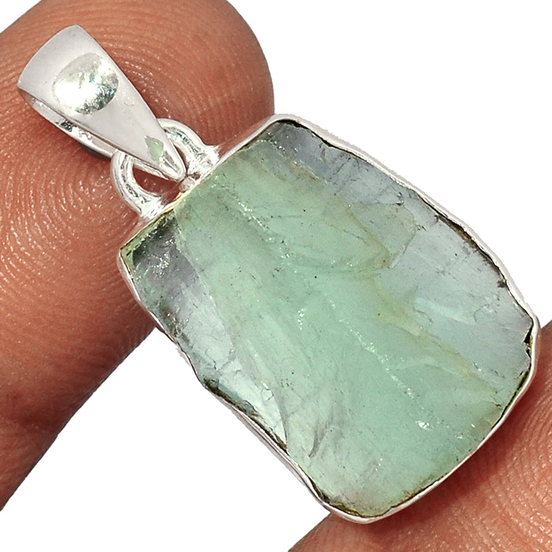1.3" Aquamarine Rough Pendants - AQRP862