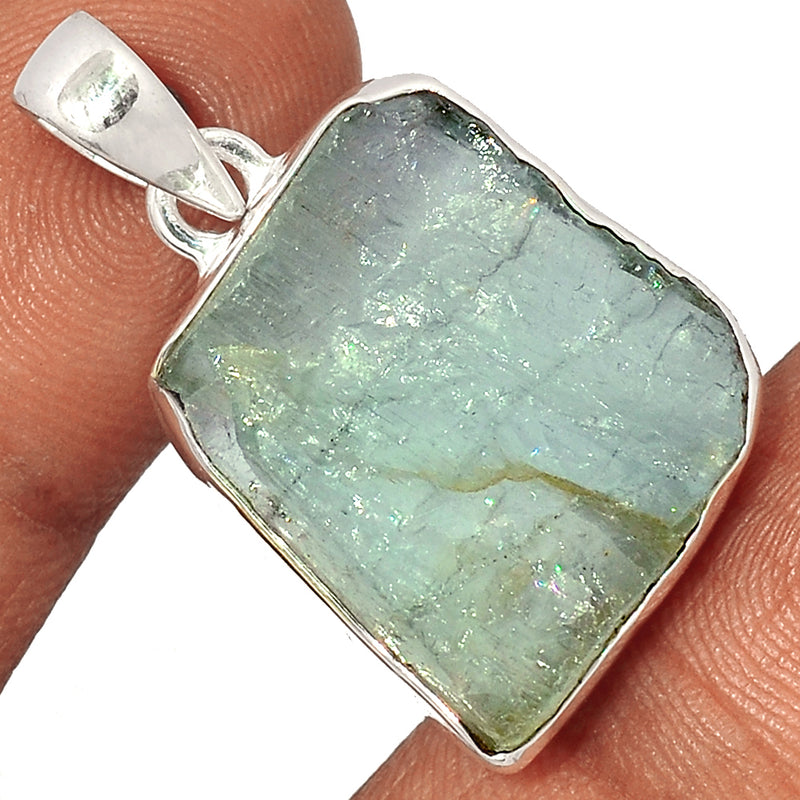 1.5" Aquamarine Rough Pendants - AQRP867