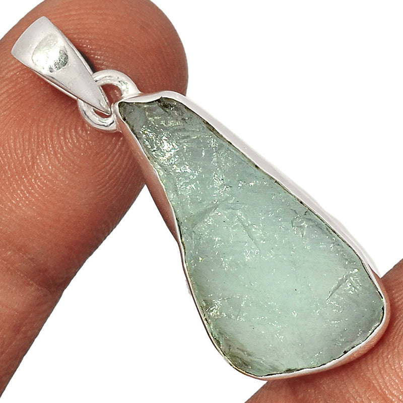 1.6" Aquamarine Rough Pendants - AQRP872