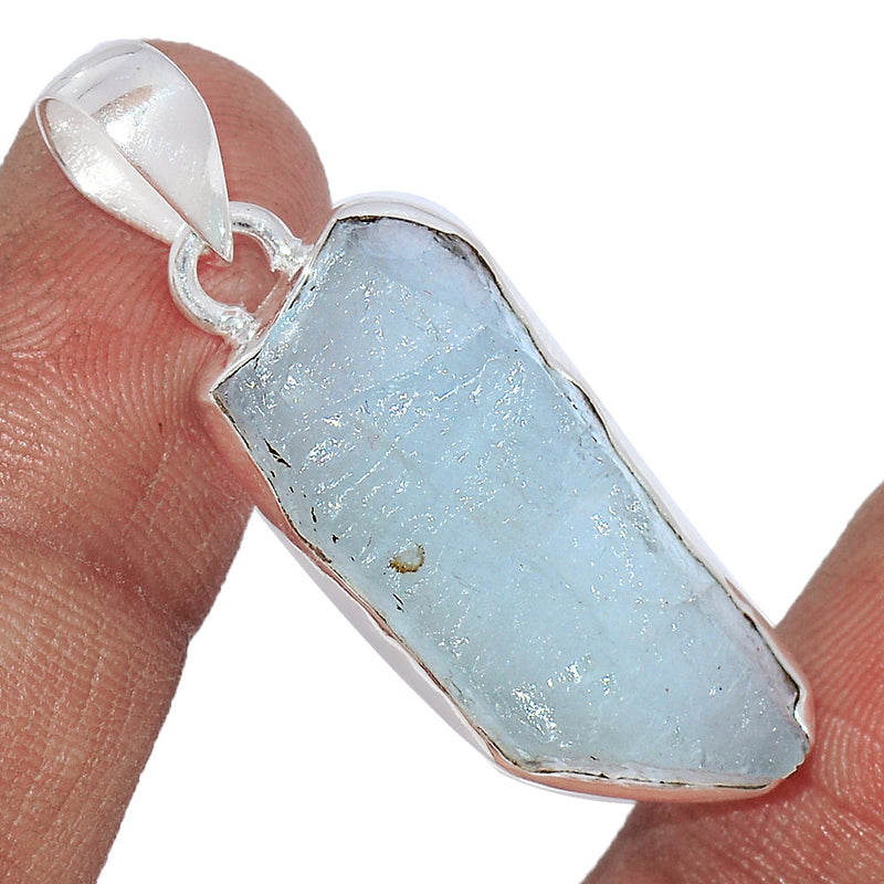 1.6" Aquamarine Rough Pendants - AQRP891