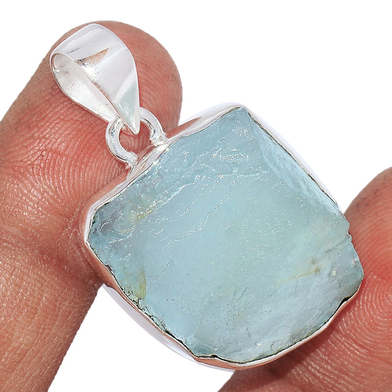 1.5" Aquamarine Rough Pendants - AQRP900