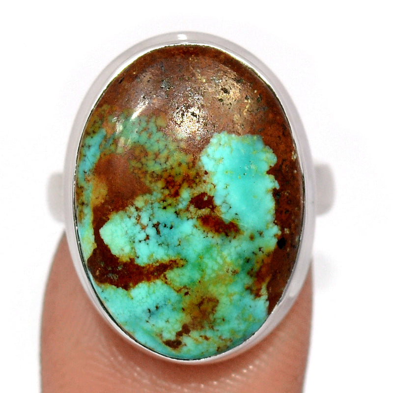 Number 8 Mine Turquoise Ring - ATQR344
