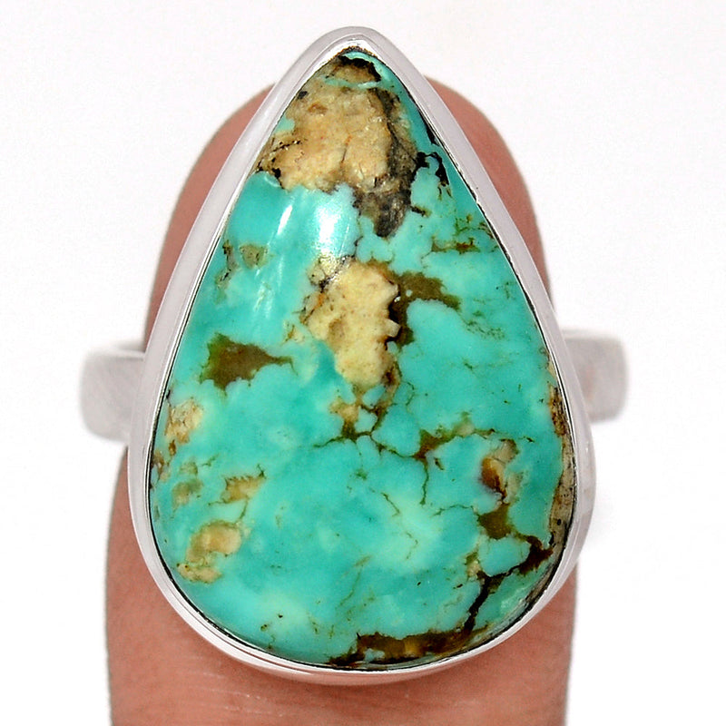Number 8 Mine Turquoise Ring - ATQR347