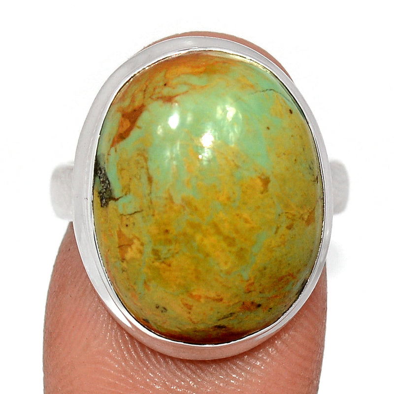 Number 8 Mine Turquoise Ring - ATQR355