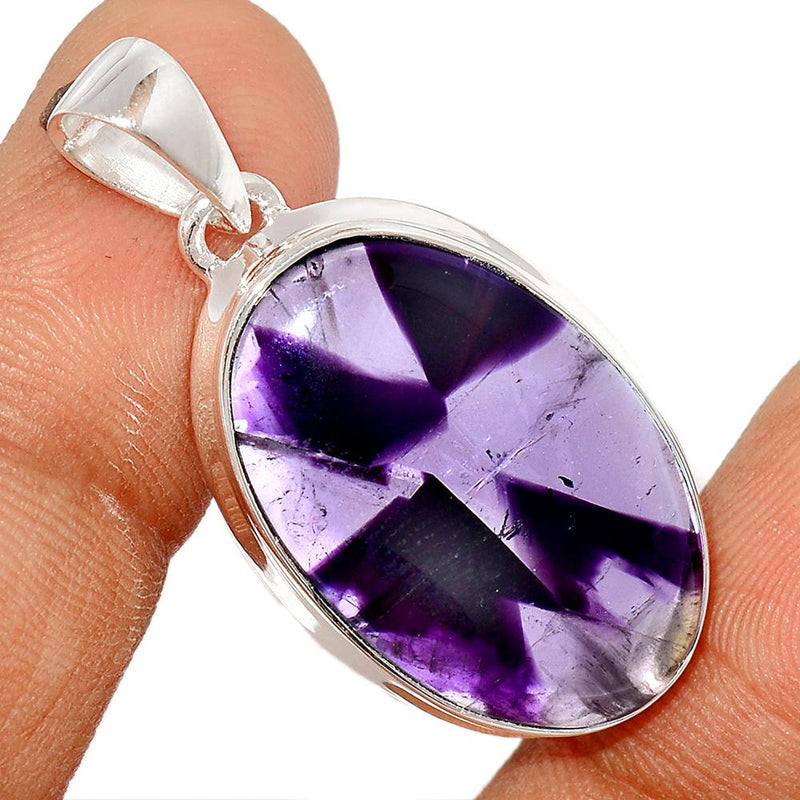 1.5" Atomic Amethyst Star Pendants - ATSP308