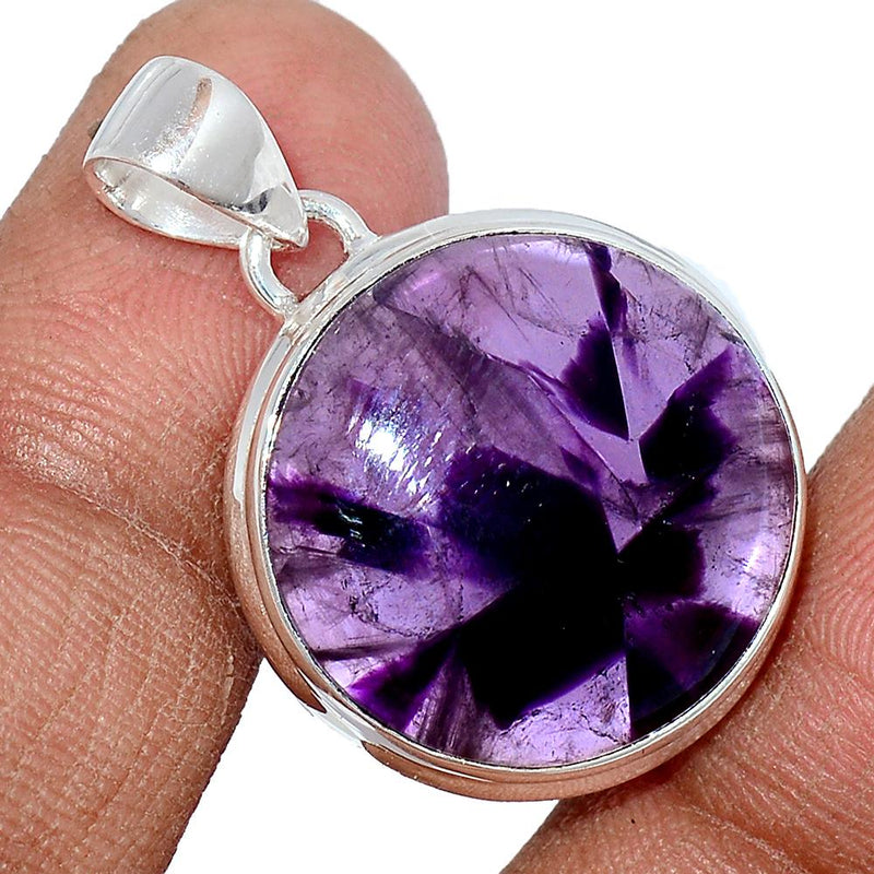 1.2" Atomic Amethyst Star Pendants - ATSP341