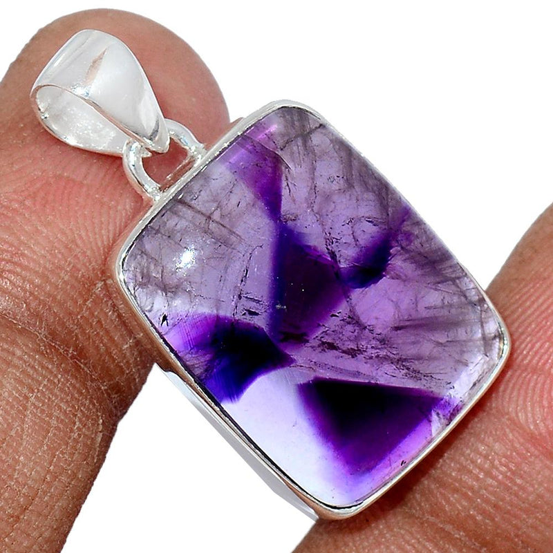 1.2" Atomic Amethyst Star Pendants - ATSP345