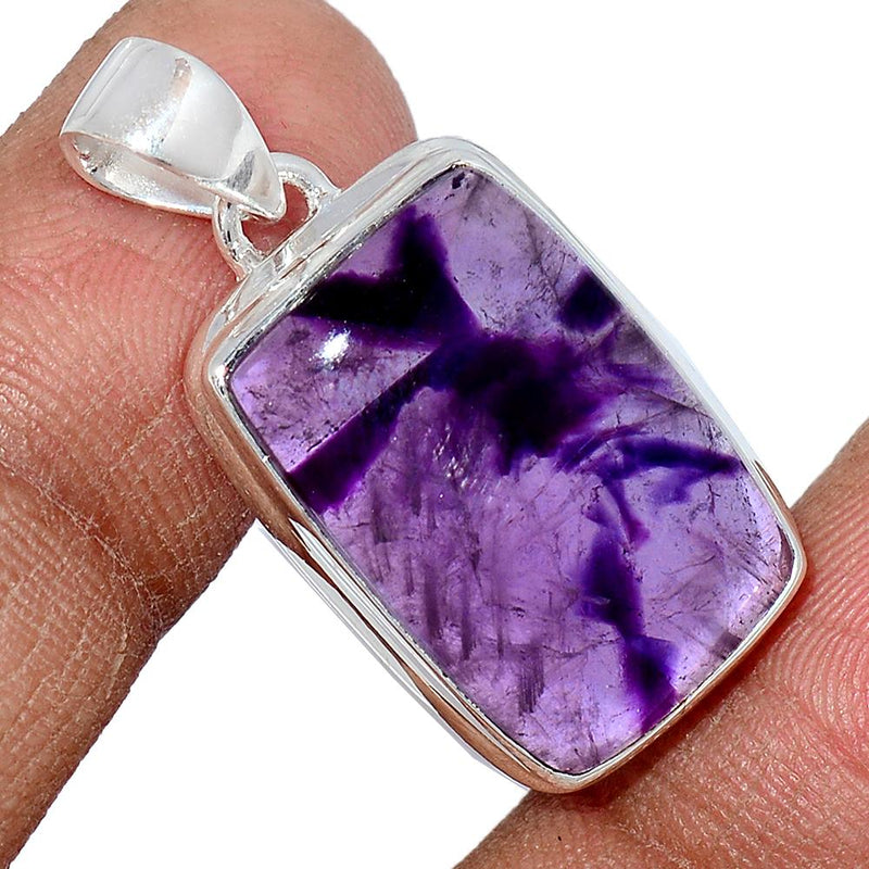 1.2" Atomic Amethyst Star Pendants - ATSP346