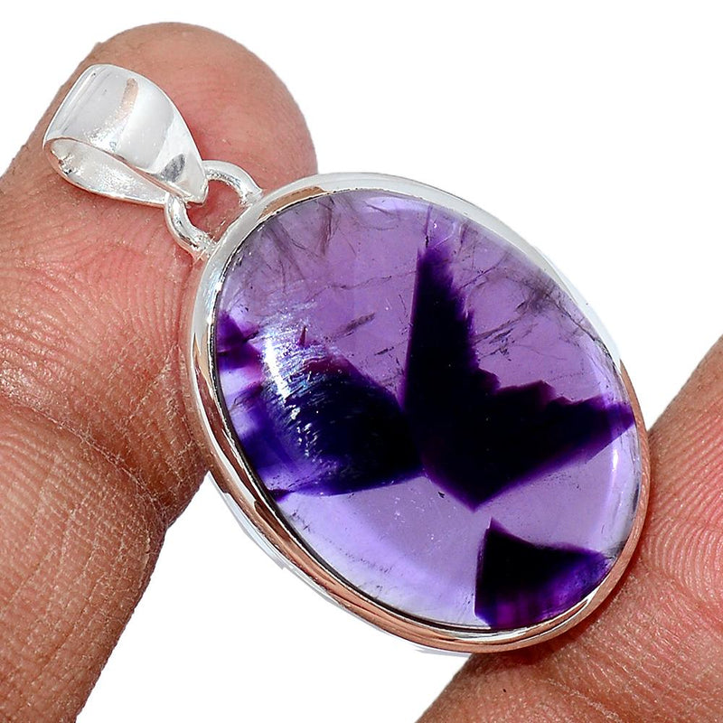 1.3" Atomic Amethyst Star Pendants - ATSP347