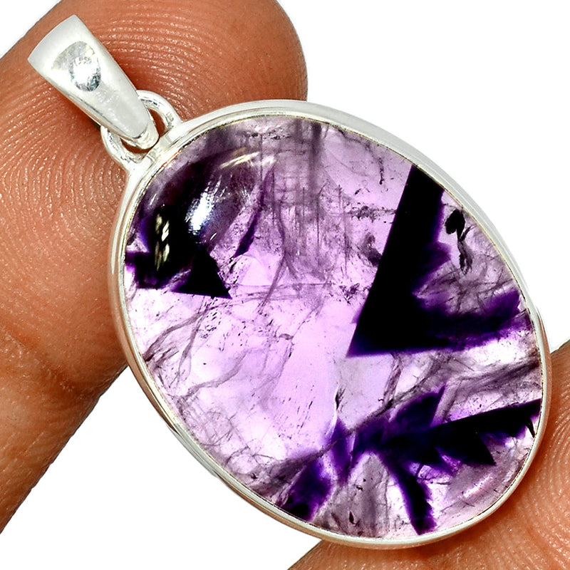 1.6" Atomic Amethyst Star Pendants - ATSP474