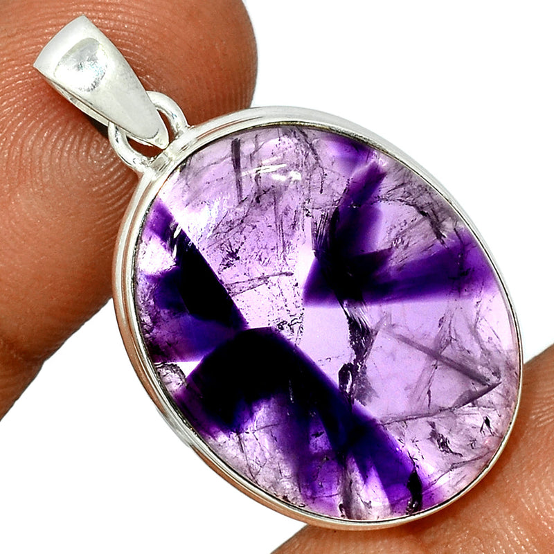 1.6" Atomic Amethyst Star Pendants - ATSP477