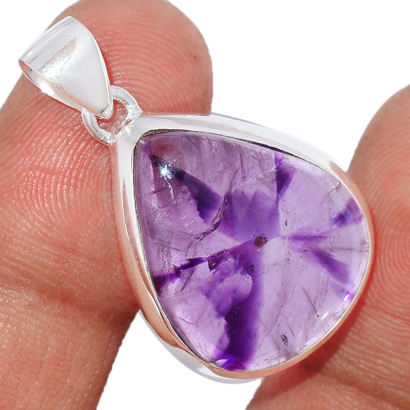 1.3" Atomic Amethyst Star Pendants - ATSP583