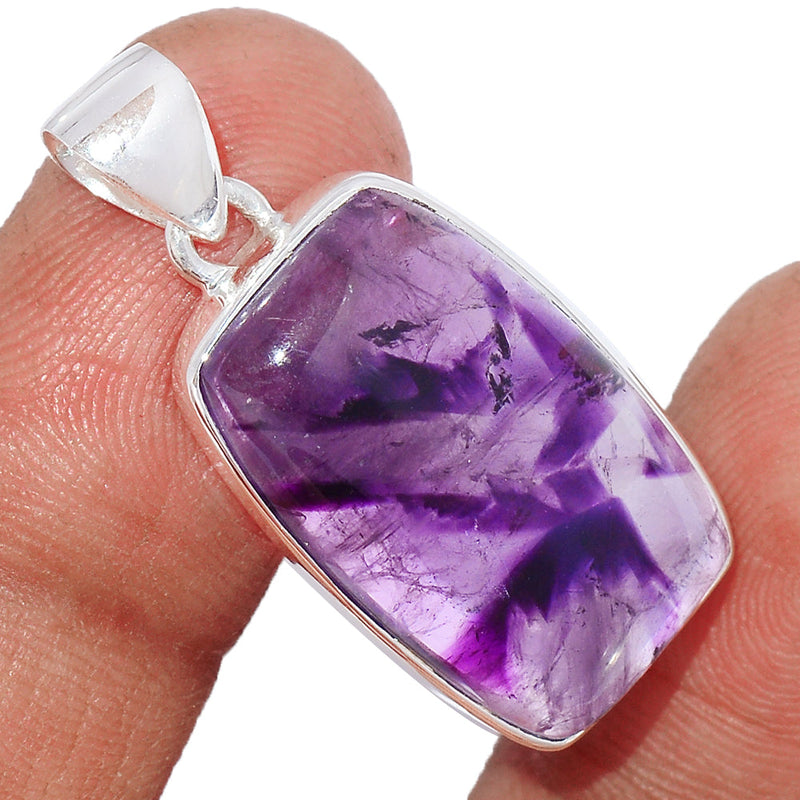 1.2" Atomic Amethyst Star Pendants - ATSP584