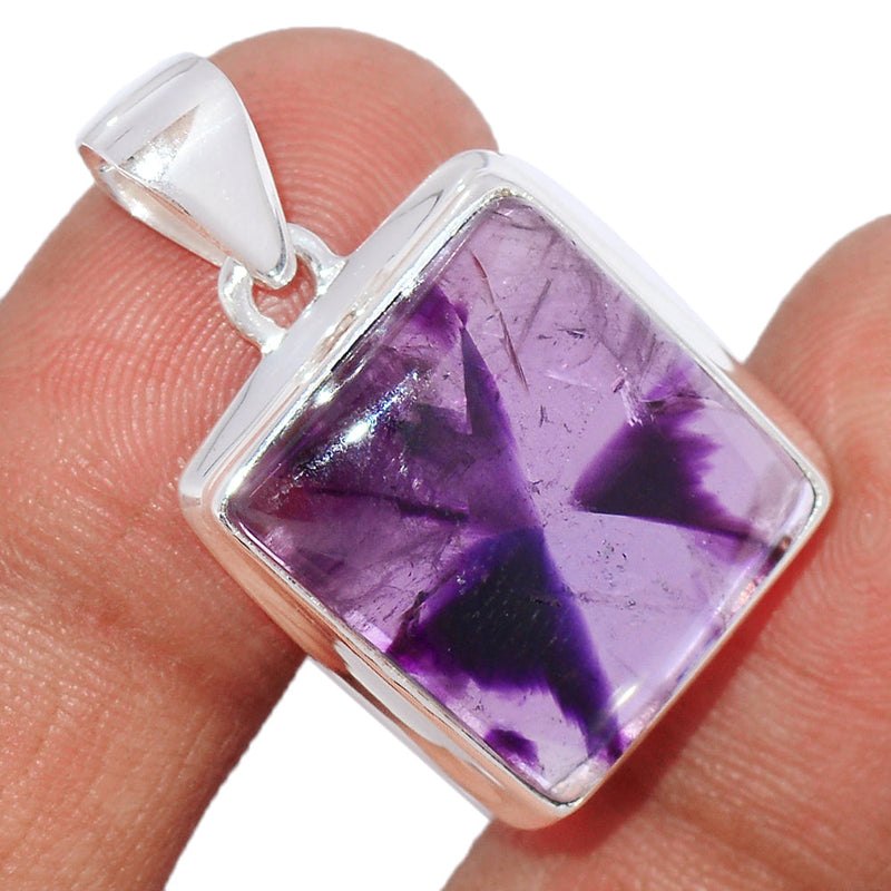 1.2" Atomic Amethyst Star Pendants - ATSP586