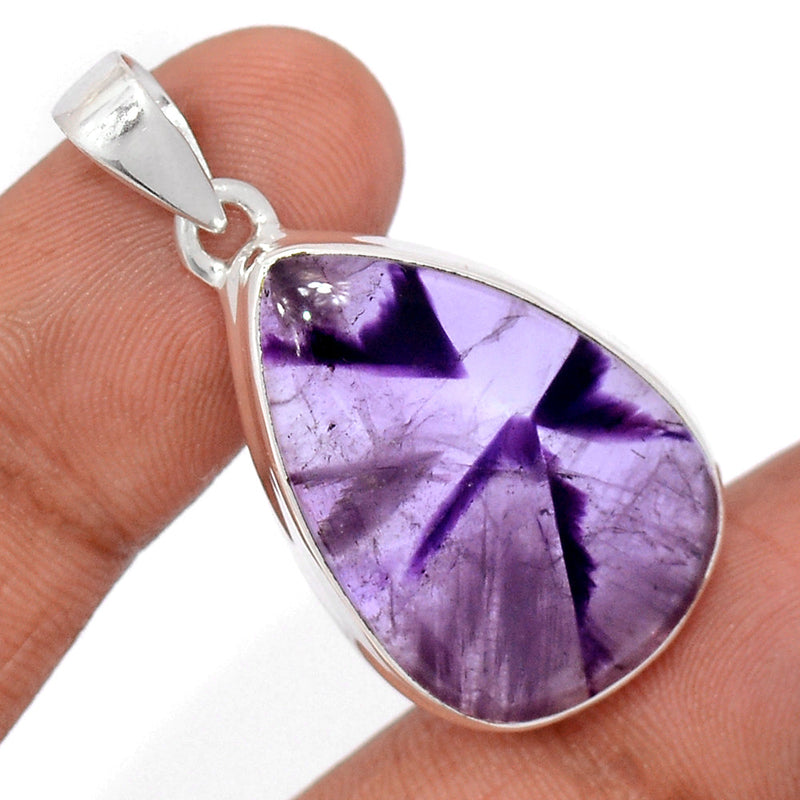 1.6" Amethyst Star Pendants - ATSP591