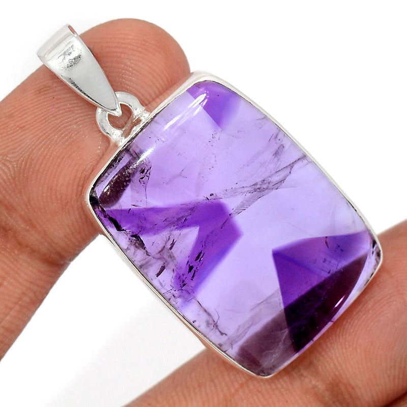 1.7" Amethyst Star Pendants - ATSP595