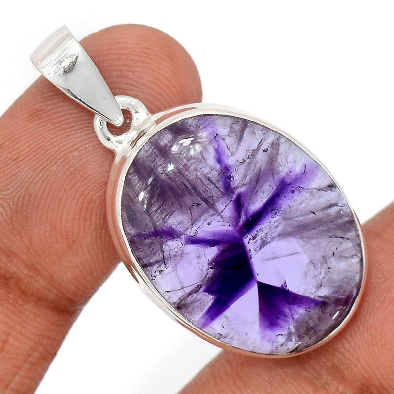 1.5" Amethyst Star Pendants - ATSP624