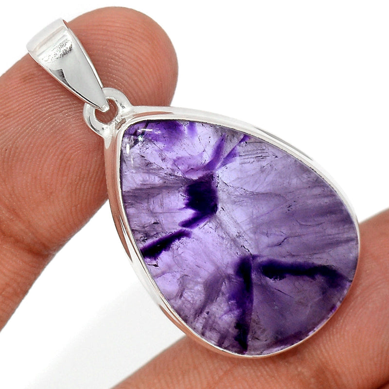 1.7" Amethyst Star Pendants - ATSP634