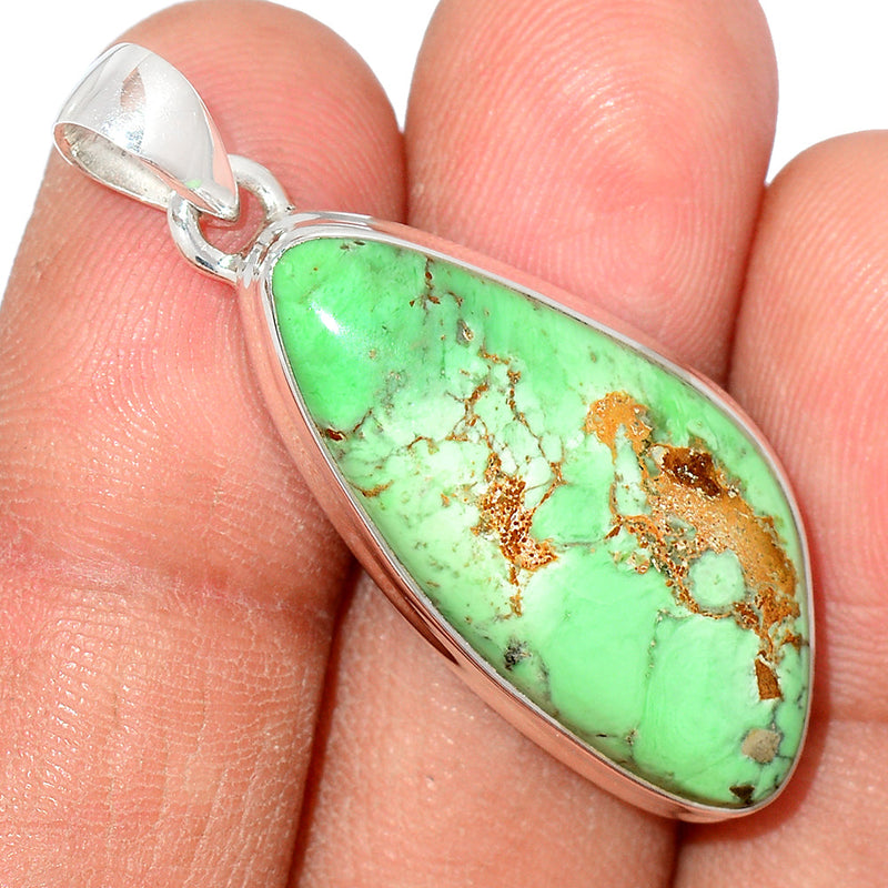 1.6" Australian Variscite Pendants - AVSP247