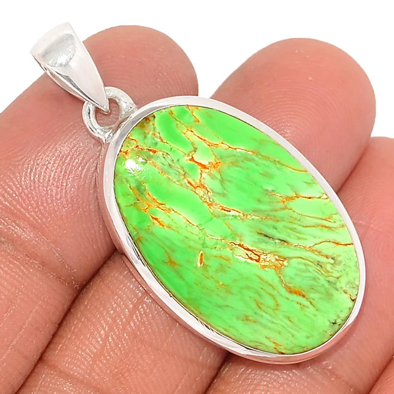 1.7" Australian Variscite Pendants - AVSP290