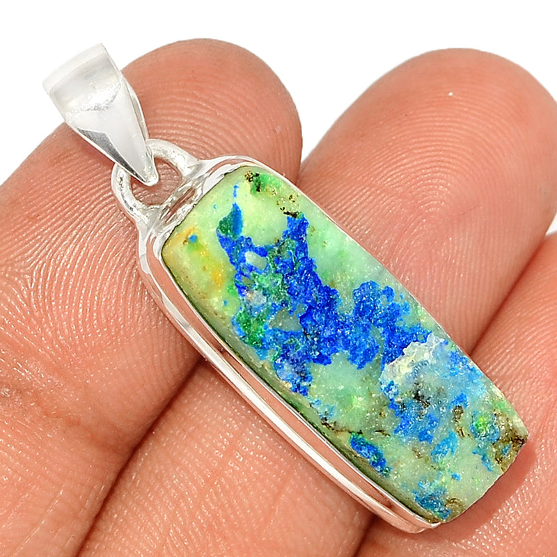 1.5" Azurite Druzy Pendants - AZDP478