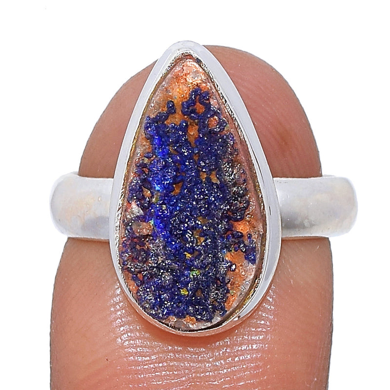 Azurite Druzy Ring - AZDR208