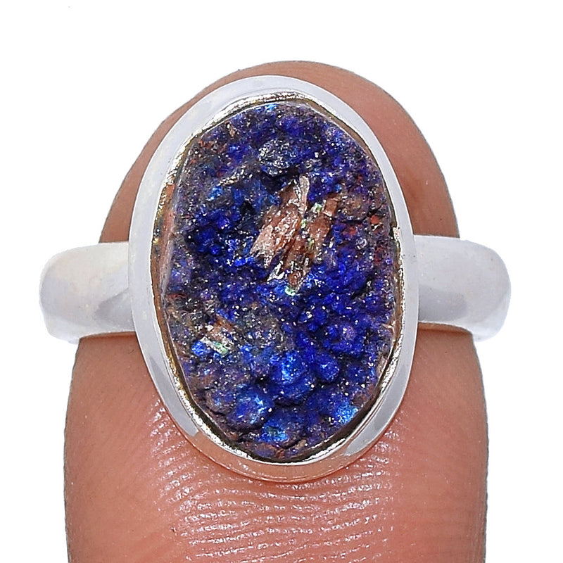 Azurite Druzy Ring - AZDR211