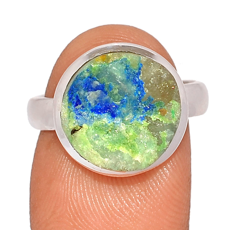 Azurite Druzy Ring - AZDR263