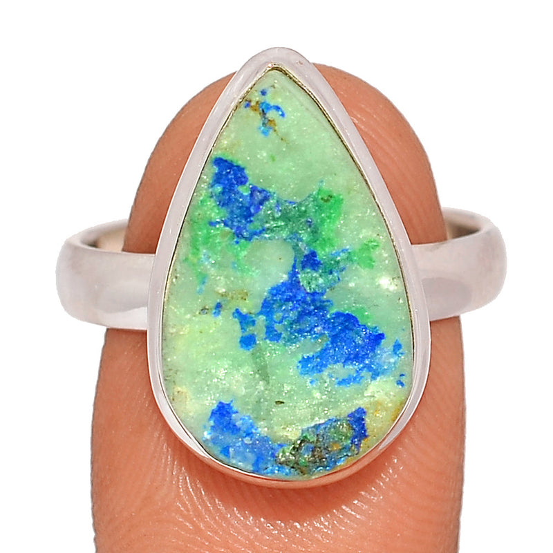 Azurite Druzy Ring - AZDR267