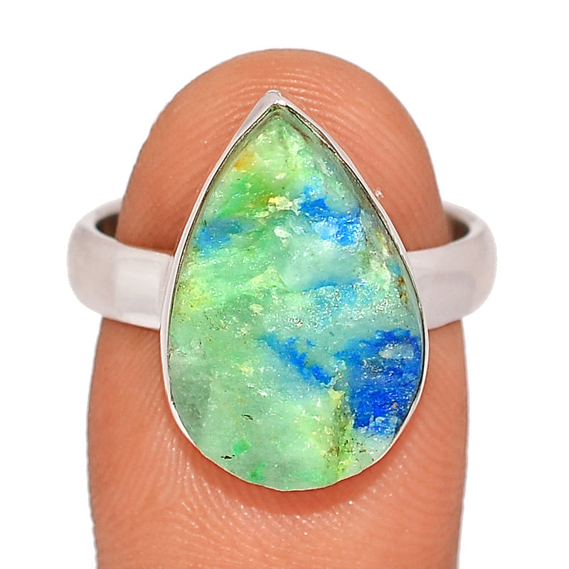 Azurite Druzy Ring - AZDR283