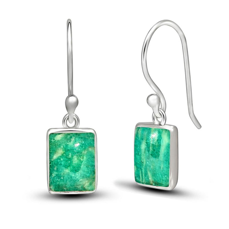 8*6 MM Octo - Amazonite Jewelry Earrings - CB-E912AMZ Catalogue