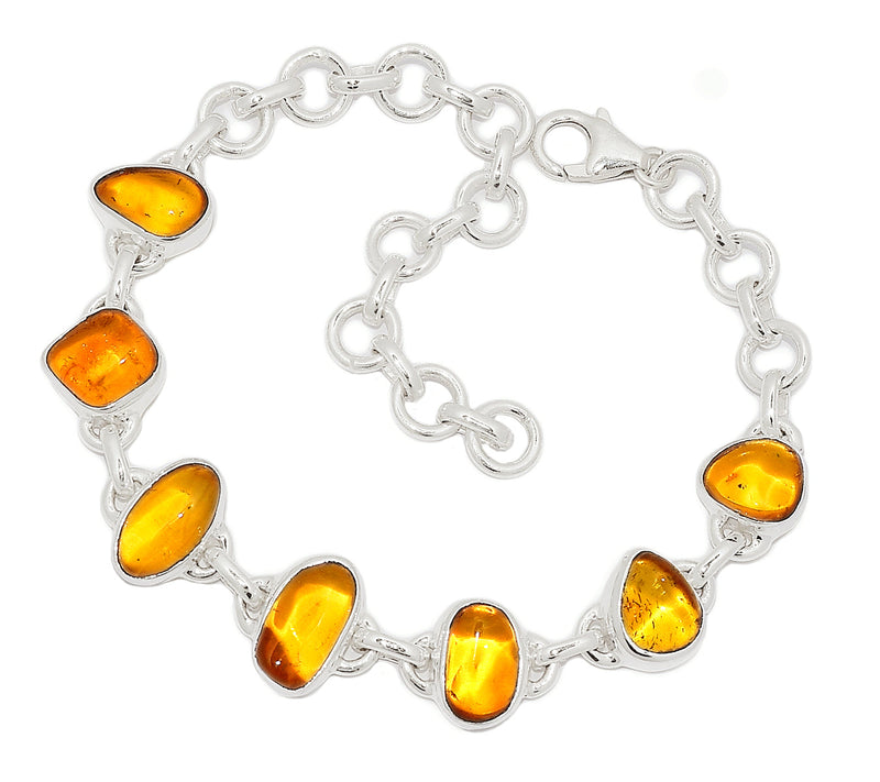 8.5" Baltic Amber Bracelets - BAMB35