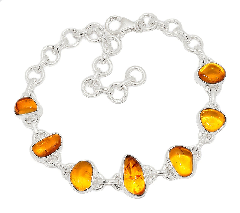 8.6" Baltic Amber Bracelets - BAMB42