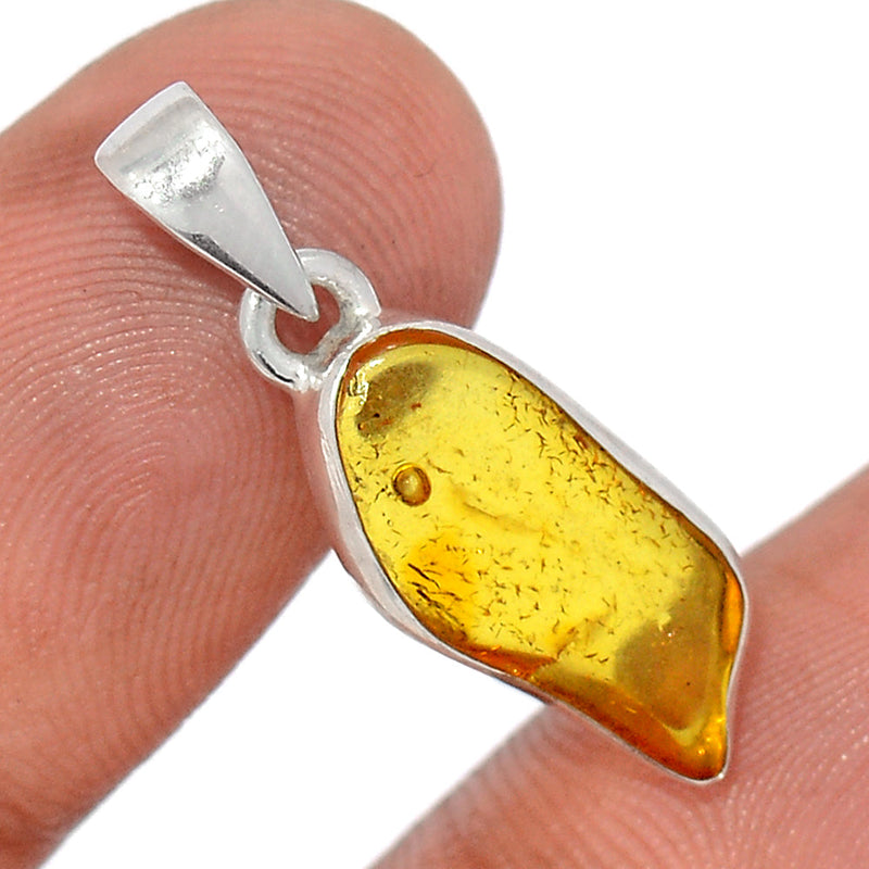 1.1" Baltic Amber Pendants - BAMP1013